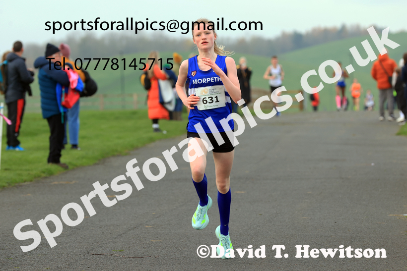 Boys and Girls Under-15s 2025 Heaton Memorial 10k Road Race, Newcastle Town Moor, Sunday, November 9th. Photo: David T. Hewitson/Sports for All Pics